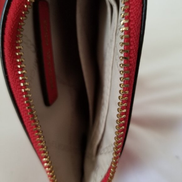 Michael Kors Red Wristlet Wallet - Picture 4 of 4